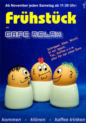 Plakat "Cafe Relax"